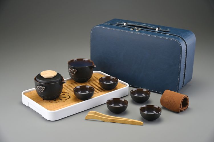 工匠古韻10入皮革長方旅行組