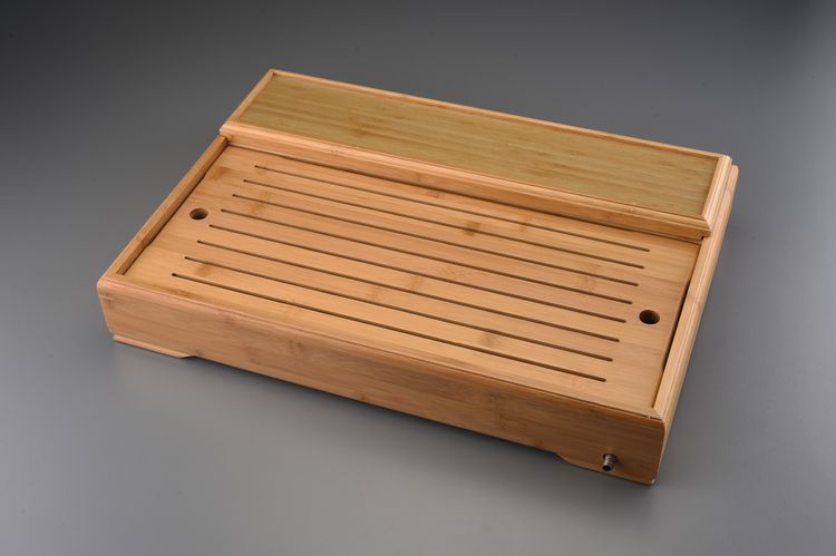 竹藝大如意排水茶盤