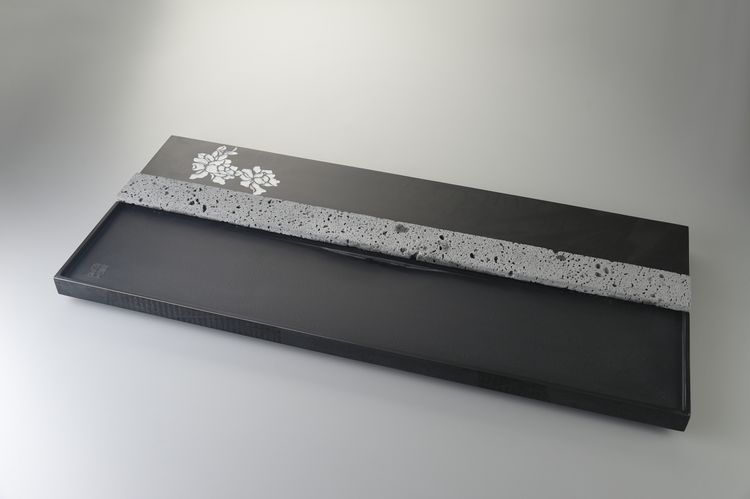 黑金牡丹洞石茶盤