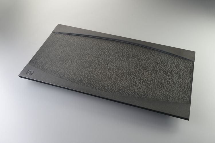 玄武石壯麗排水茶盤(大)