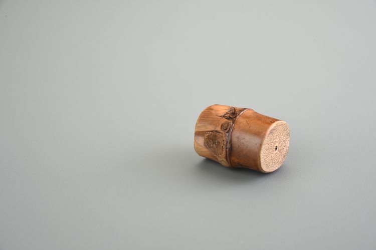 手工竹根小則置