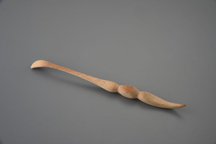 手工竹藝蓮藕茶勾