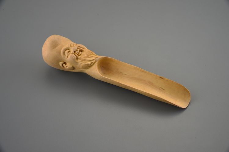 黃楊木雕茶匙