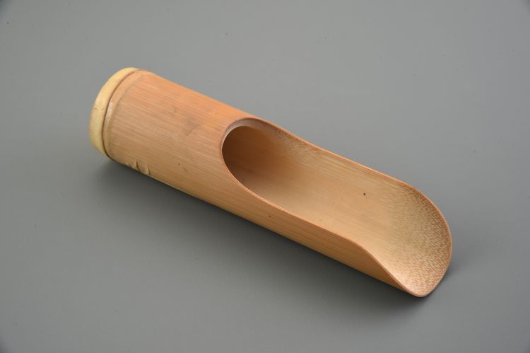 留青雕手工竹藝茶則