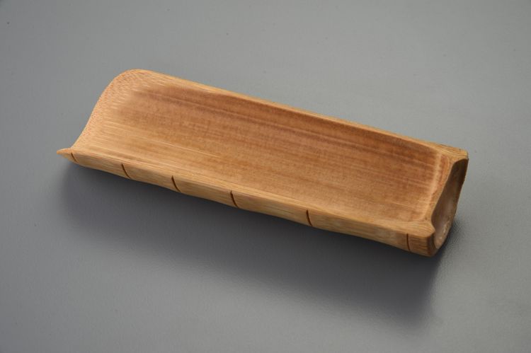 手工竹器茶匙/大