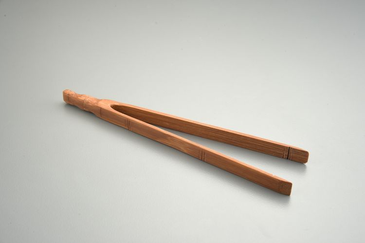 手工竹器茶夾