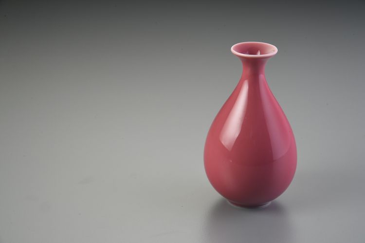 時尚品紅小蛋瓶