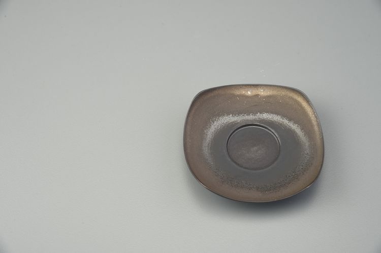 鐵鏽釉四方杯墊