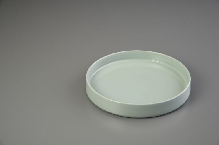 新天青圓形壺盤