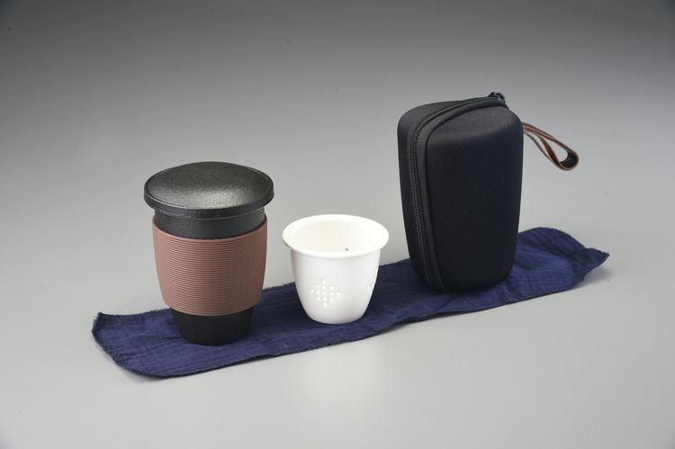 質感黑三件式旅行杯組(320cc)