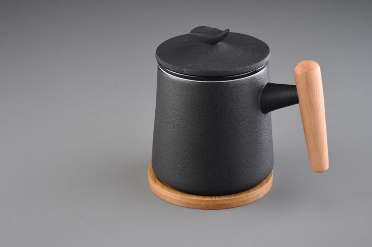 質感黑工匠4件式馬克杯(350cc)